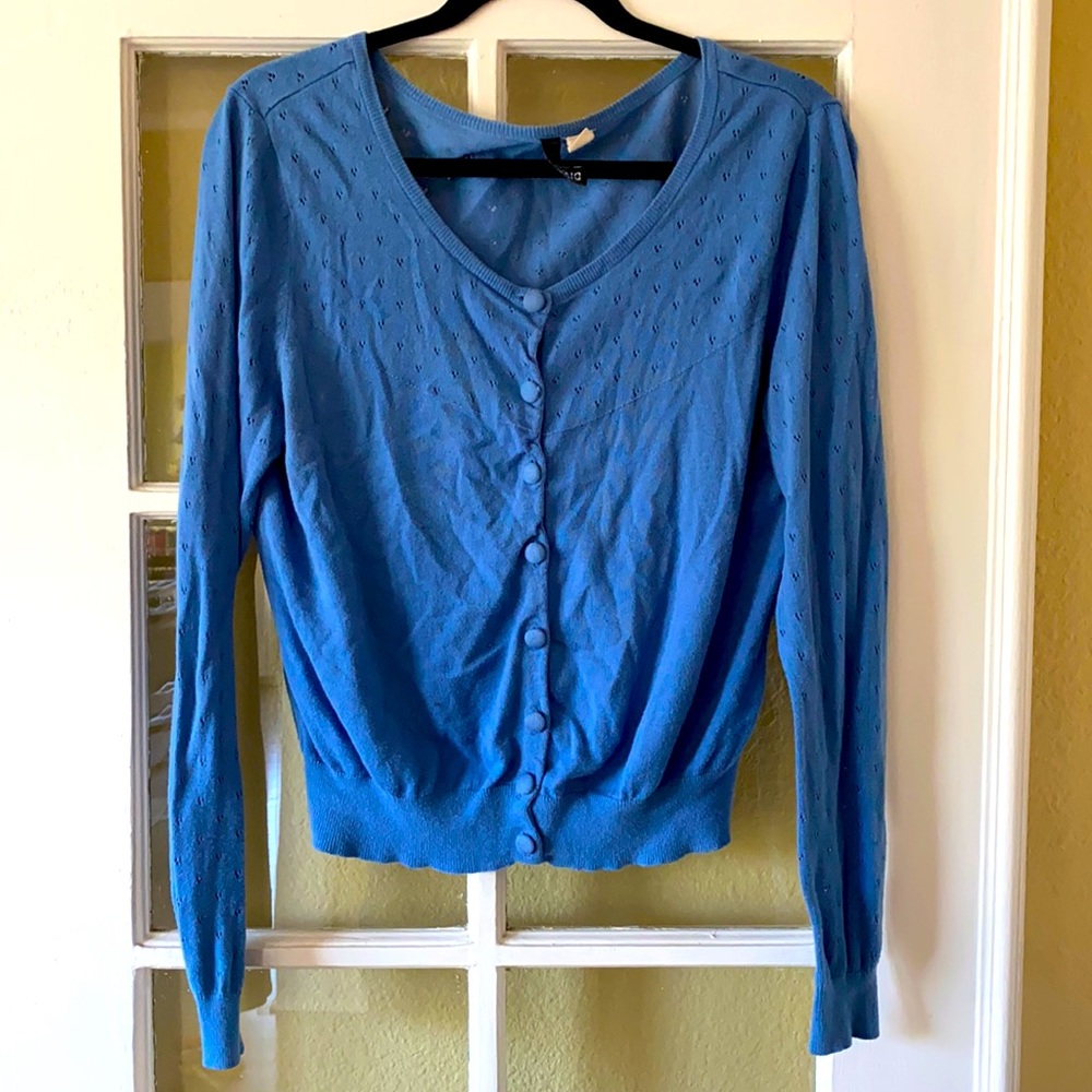 Light Blue Vintage style cardigan